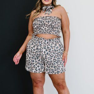 Zenana Jungle Fever Full Size Run Leopard Print Set